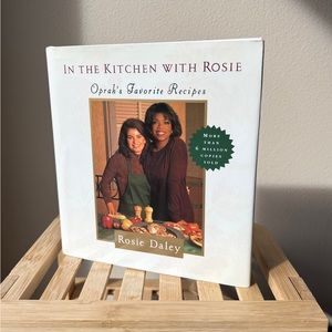 Vintage Hardcover “In The Kitchen With Rosie:Oprahs Favorite Recipes” Daley 1996